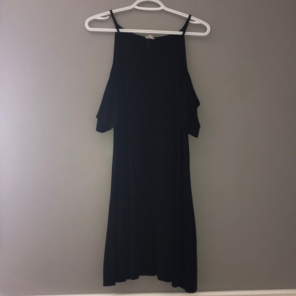 Black Off the Shoulder Dress - Picture 1 of 1